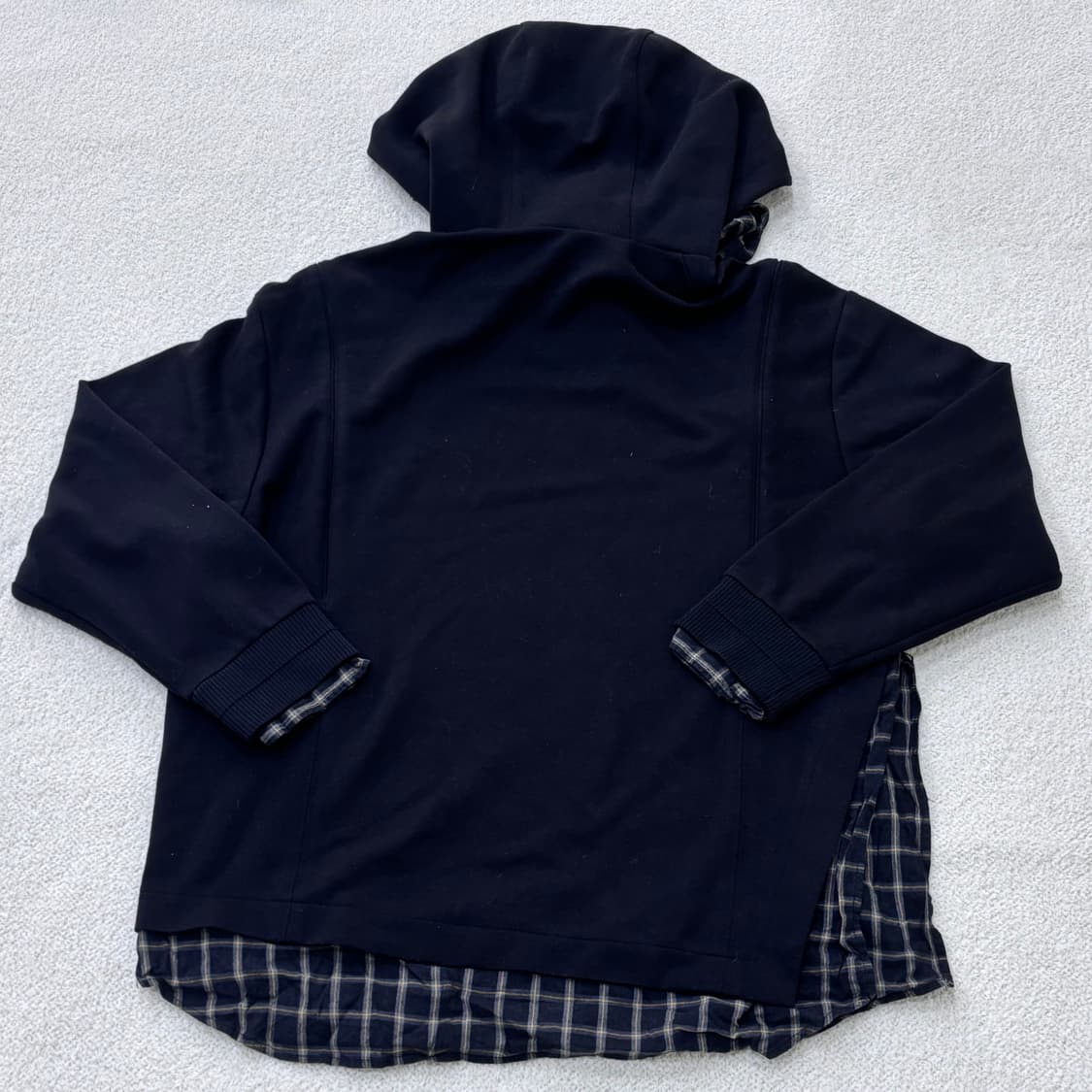 95 한섬시스템 레이어드 후드티 0303E 상품이미지2