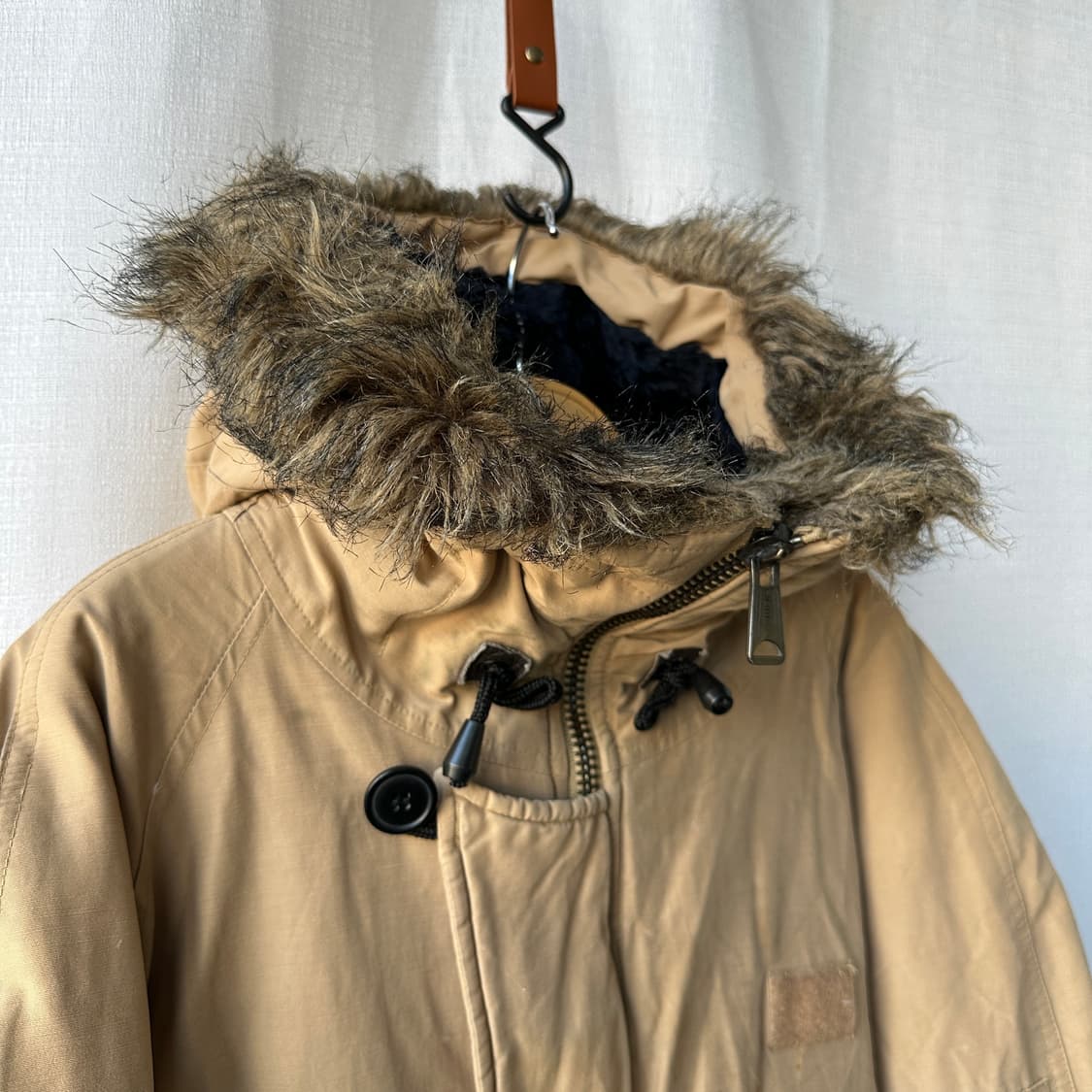 랄프로렌 폴로 진스 다운 파카 N3B 베이지 L 상품이미지2