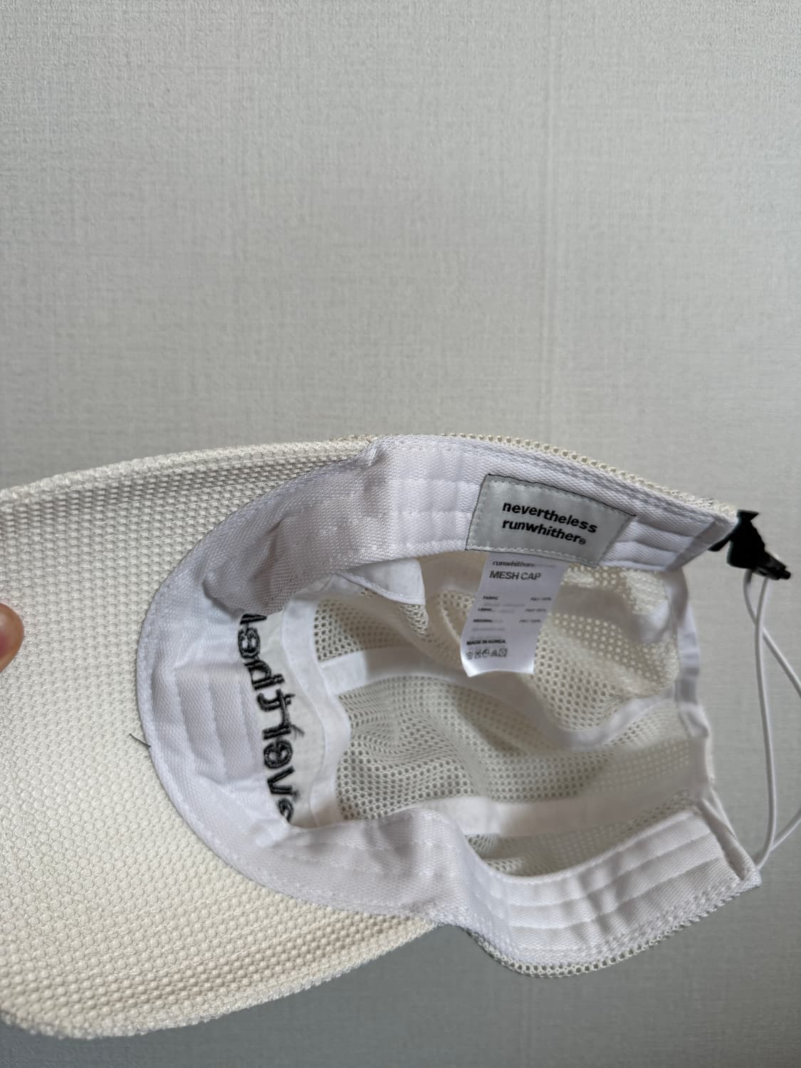 런위더 매쉬캡 상품이미지6