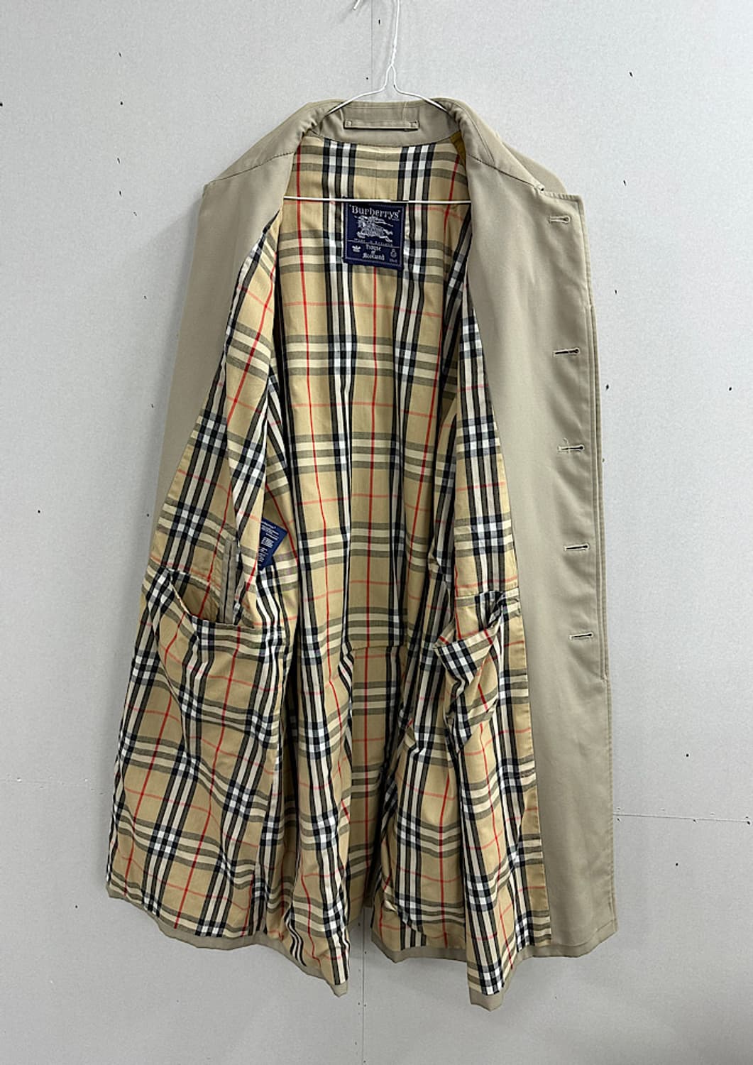 빈티지 버버리 코트 XL  상품이미지4