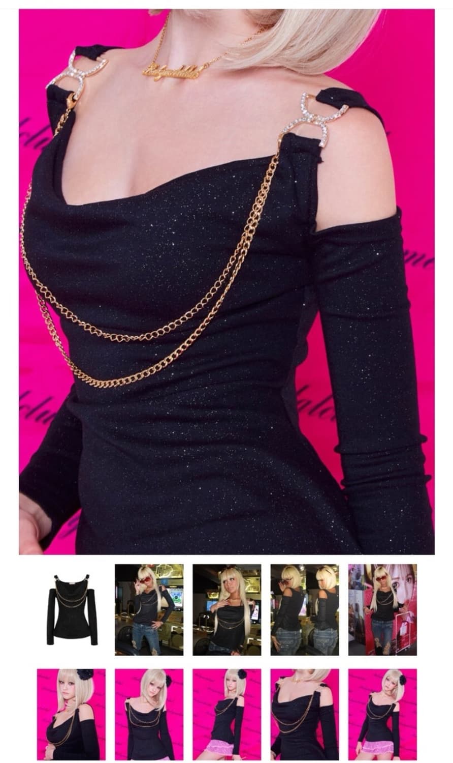 베이비메탈클럽 샤이니 돌 탑 베메클 오네갸루 갸루 로걀 히메갸루 라떼갸루 상품이미지2