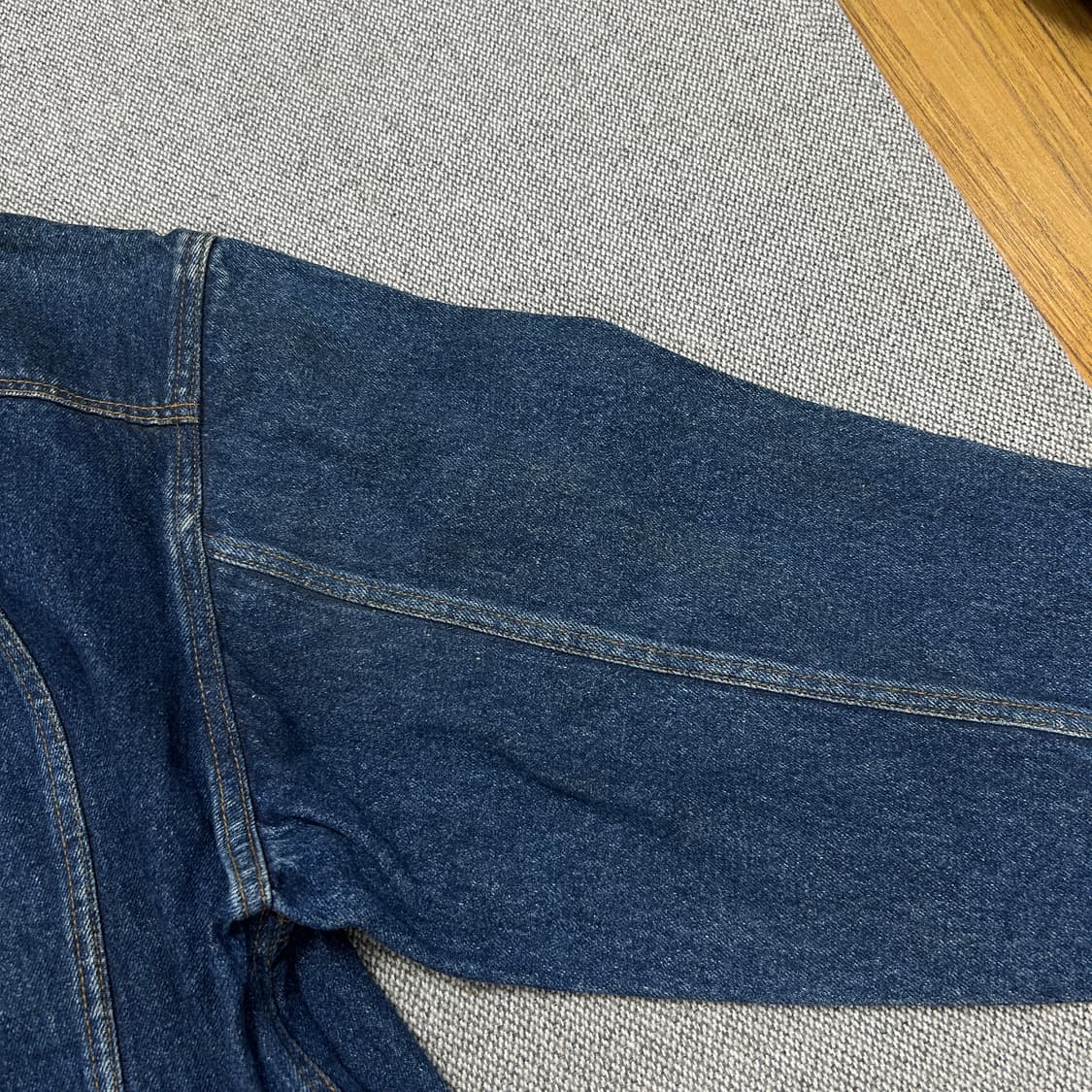 말보로 컨트리 레더넥 데님자켓(XL) 상품이미지7