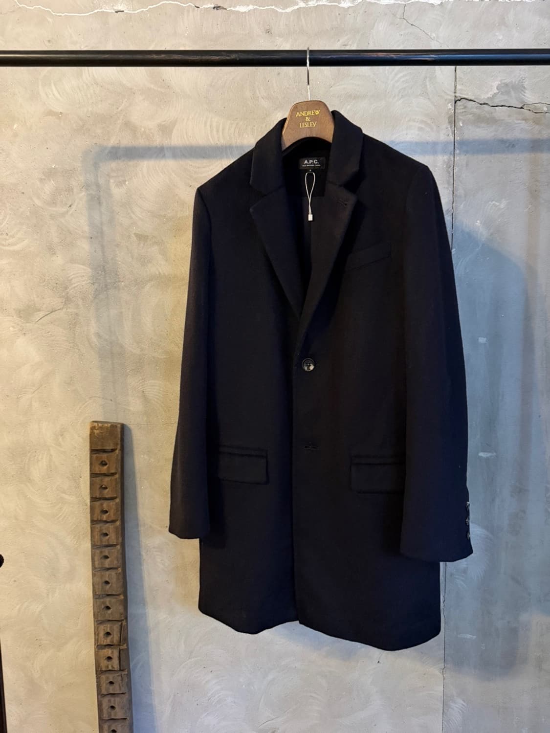 아페쎄 체스터필드 코트 100 상품이미지9