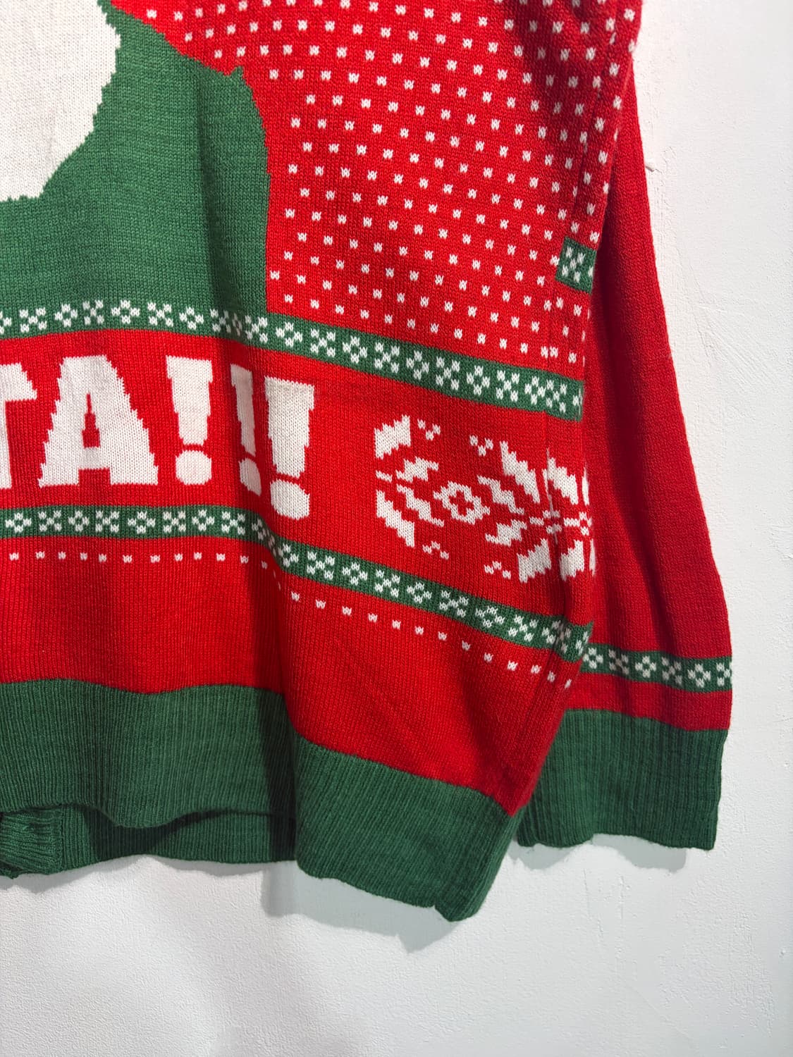 [L] U.S.A. 크리스마스 어글리니트 가디건 어글리스웨터 상품이미지9