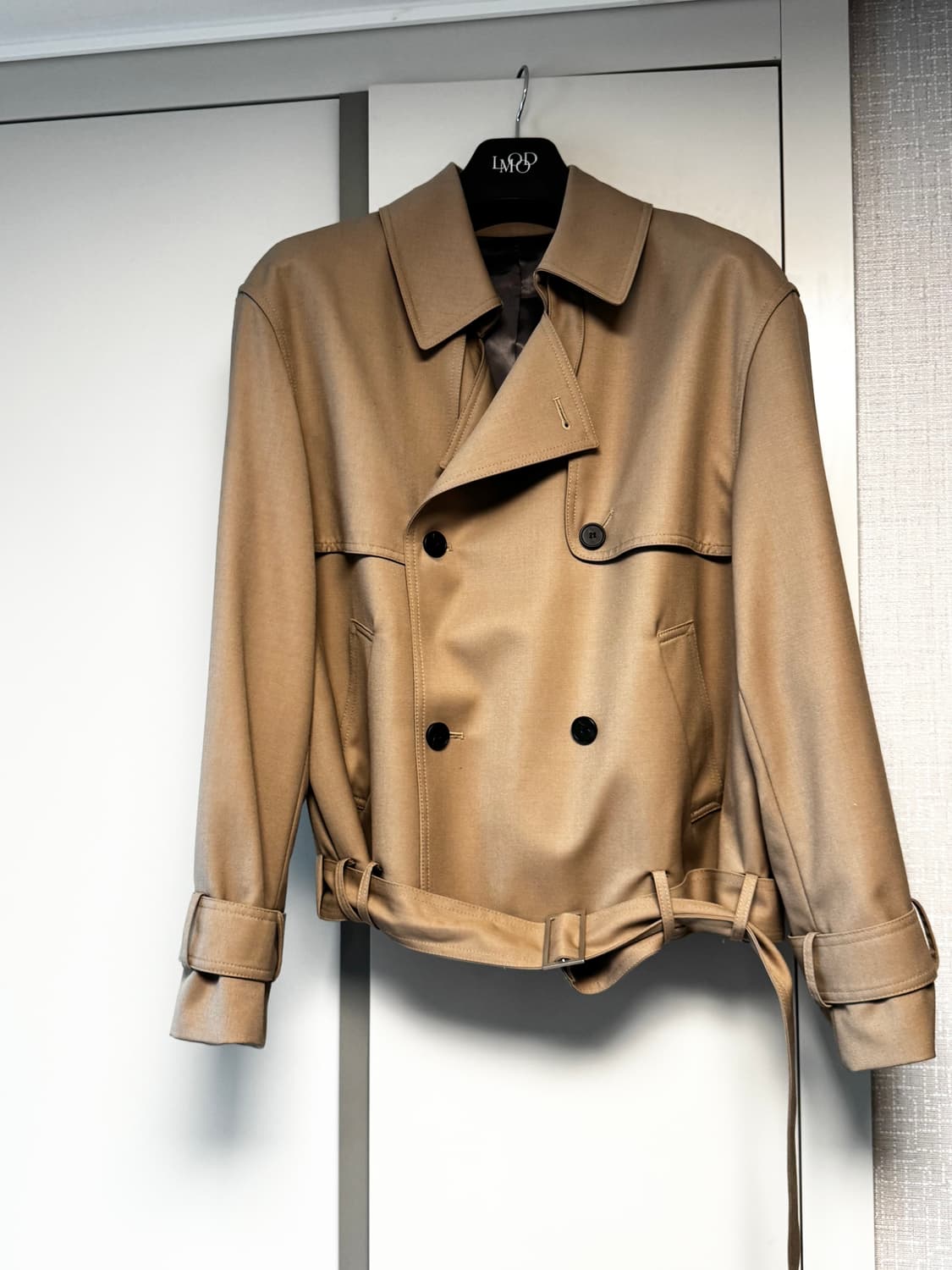 엘무드 하프트렌치 코트 46 상품이미지1