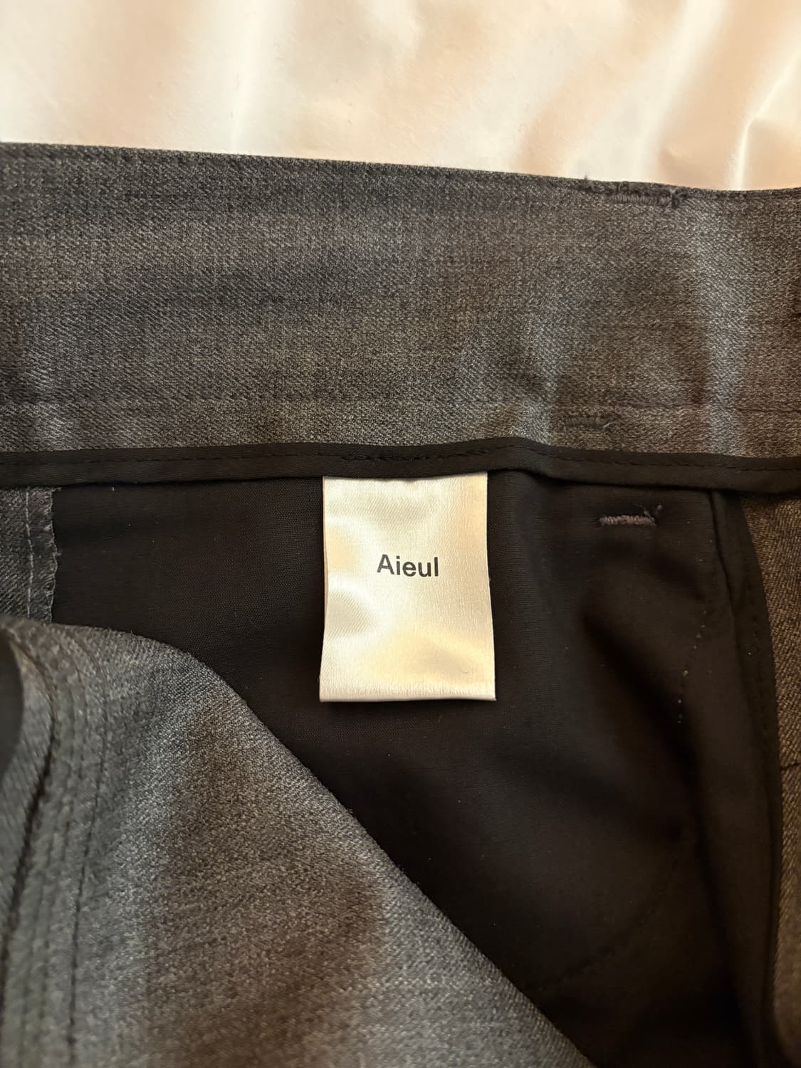 아이엘 피터 트라우저 그레이 48 상품이미지3