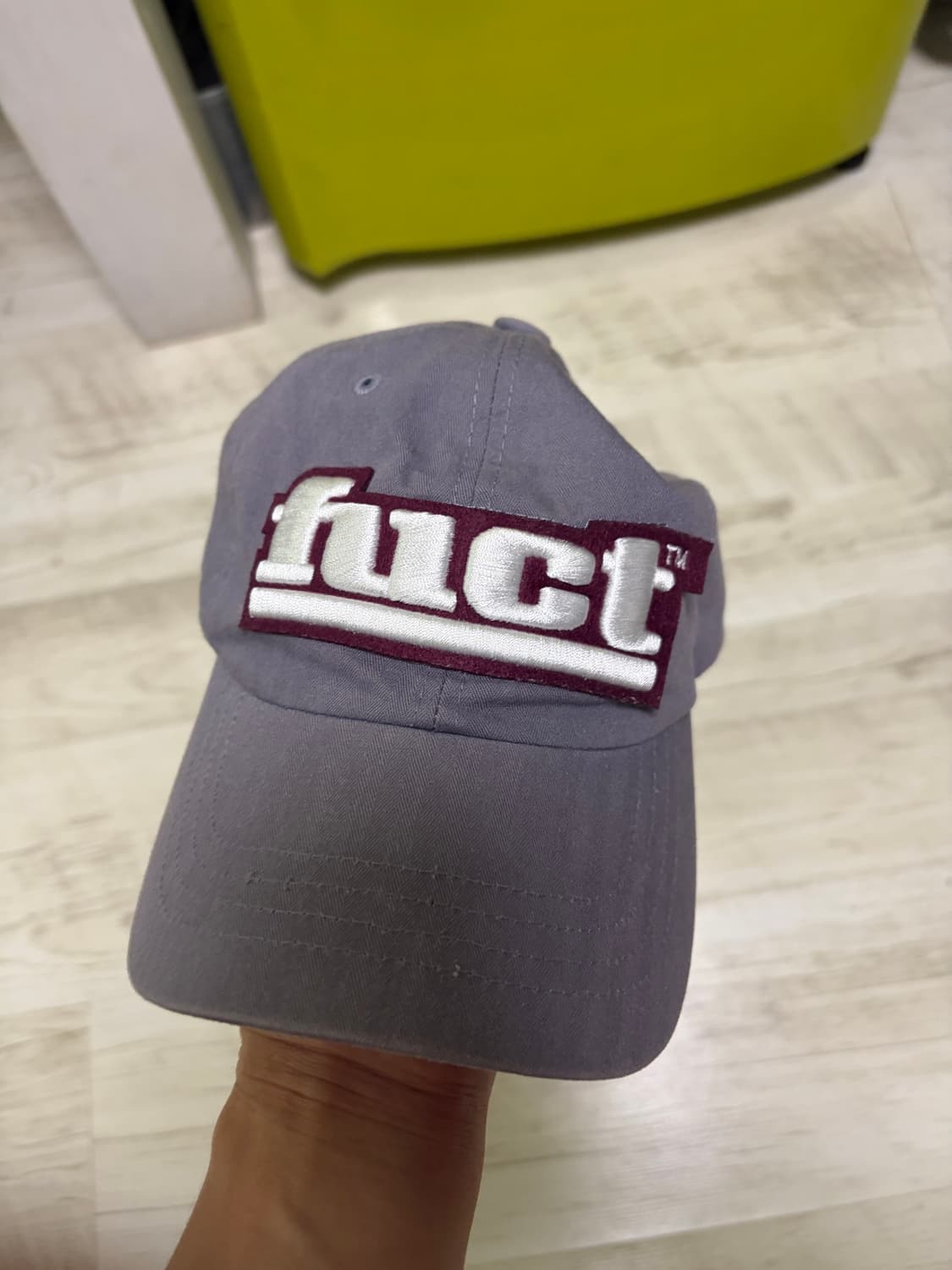 [OS] Fuct 볼캡 모자 그레이 상품이미지1