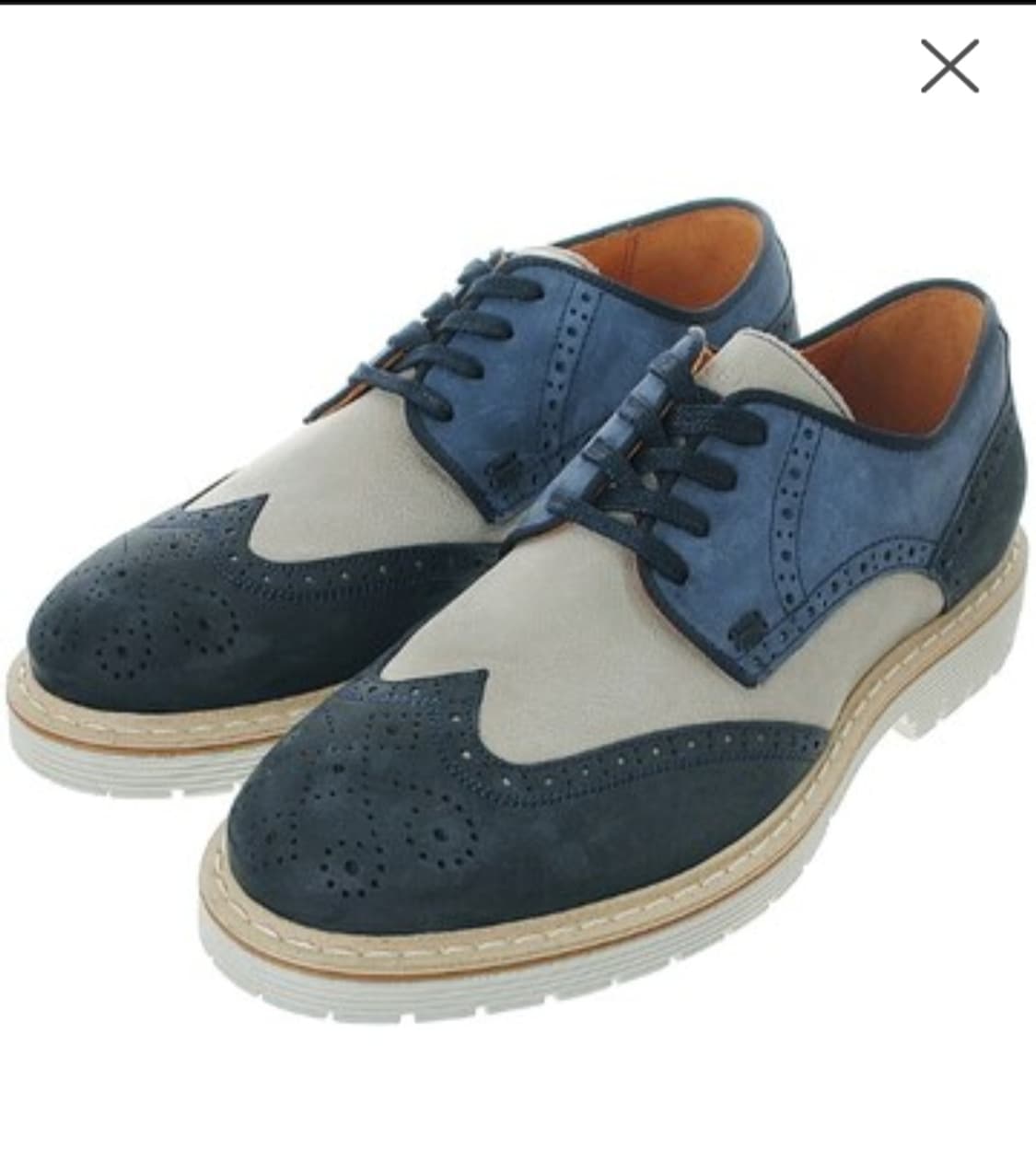 프랑스 명품구두 BREUER 브로이어 빈티지 윙팁 로퍼 EU 40 상품이미지1