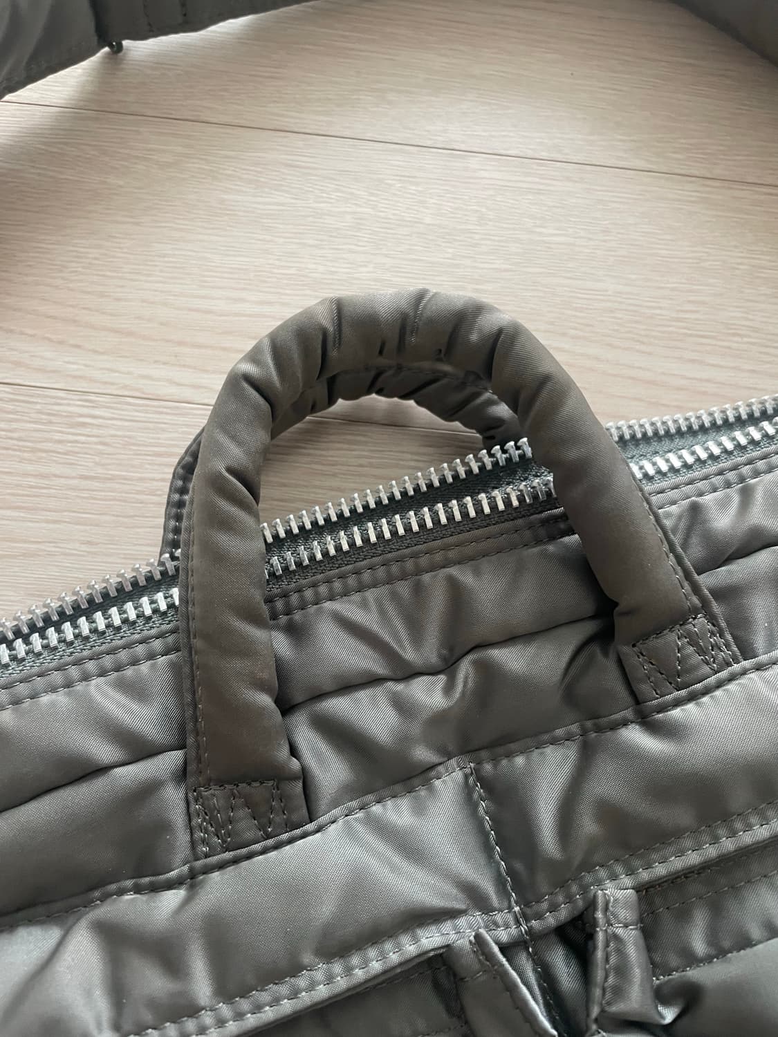 요시다 포터 탱커 브리프케이스 그레이실버 상품이미지3