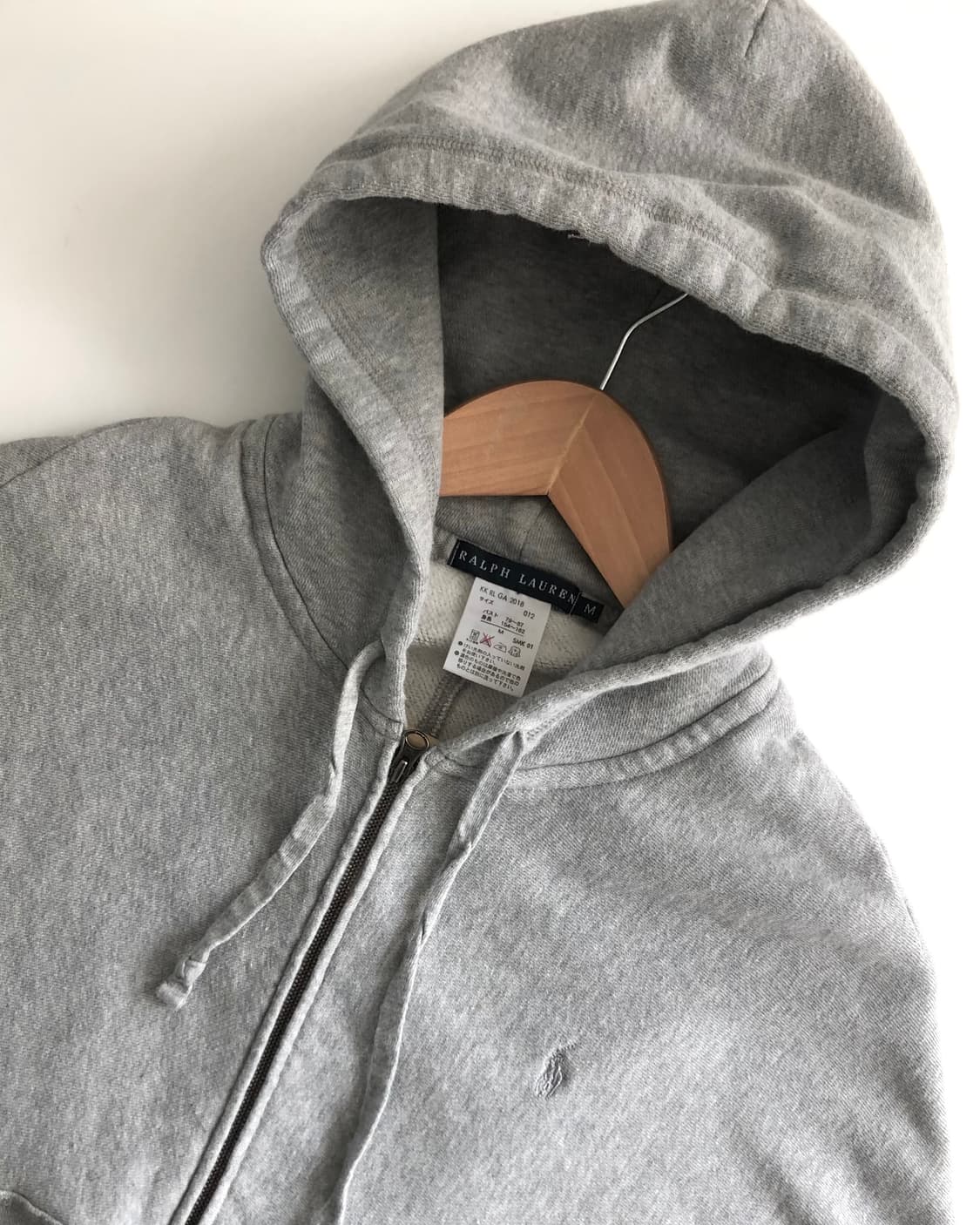 Polo 폴로 랄프로렌 우먼 그레이컬러 스웨트 판초 가디건 상품이미지3