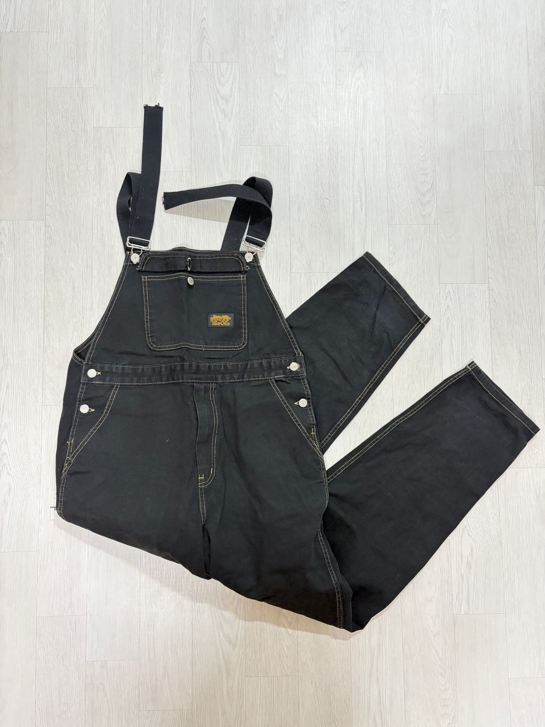 스몰버드 오버롤 블랙 L 상품이미지1