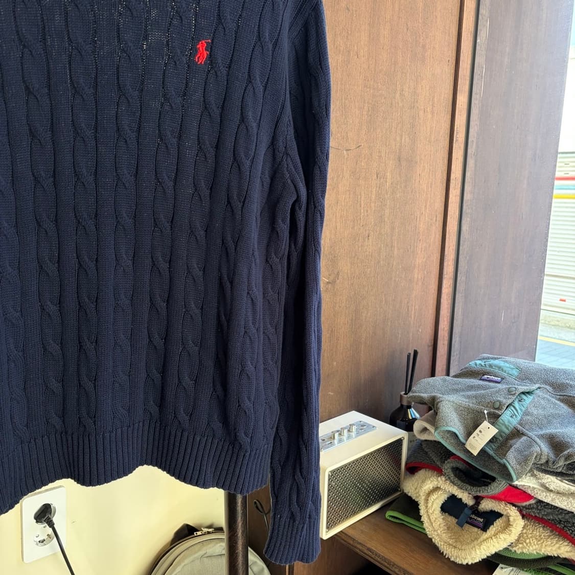 15209 - 폴로 랄프로렌 네이비 케이블 니트 상품이미지4