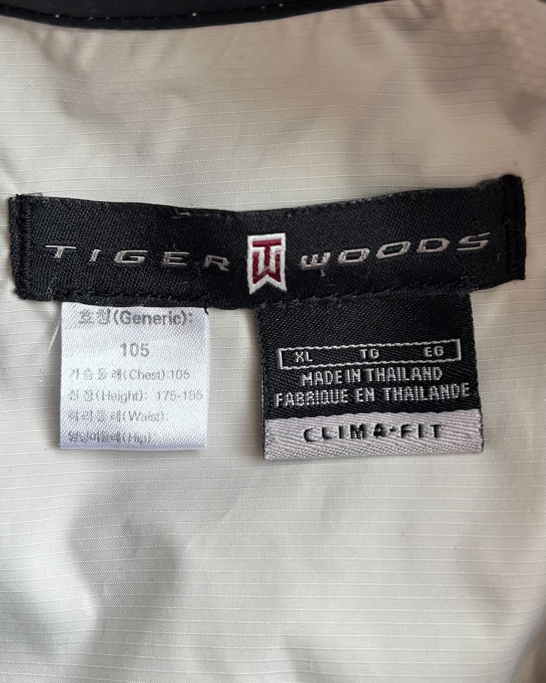 나이키 2000‘s 스우시 타이거우즈 윈드브레이커 자켓 상품이미지7