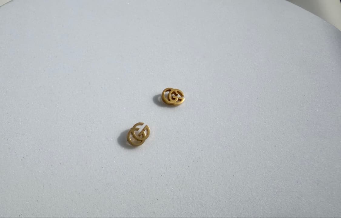 구찌 미니 더블G 골드 이어링 상품이미지5