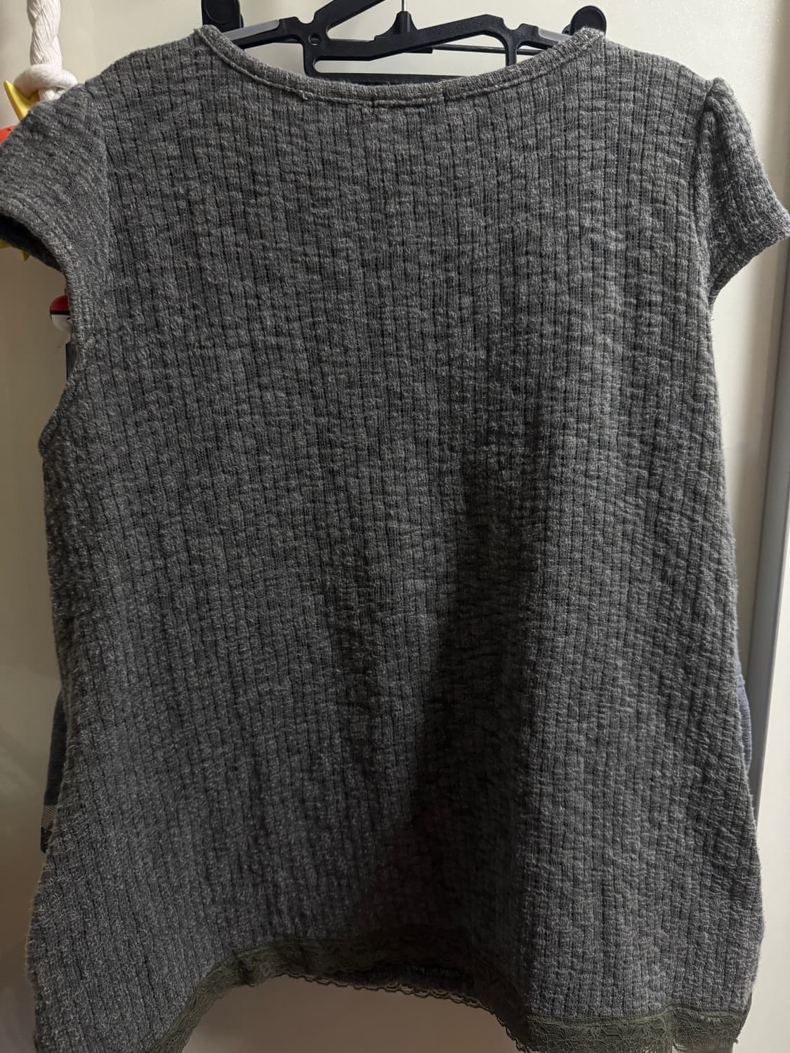 콜로신스 Weird Drop Top Dress Khaki Charcoal 상품이미지3