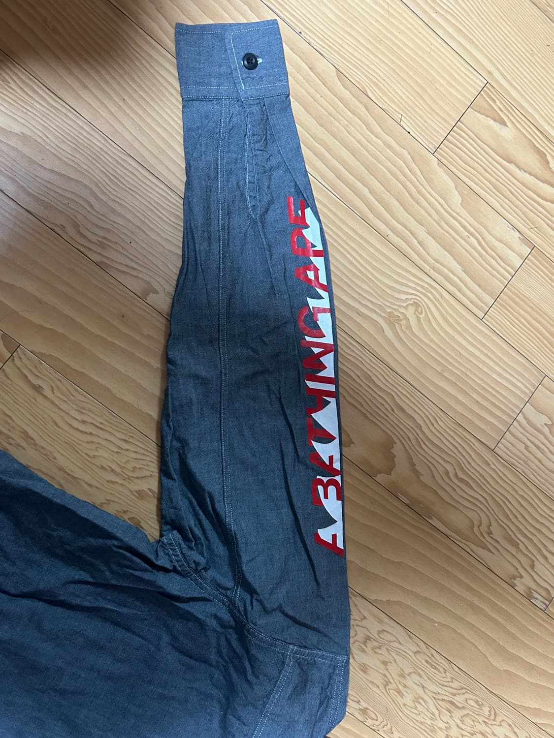 베이프 반녹계 카모 풀오버 셔츠 상품이미지6