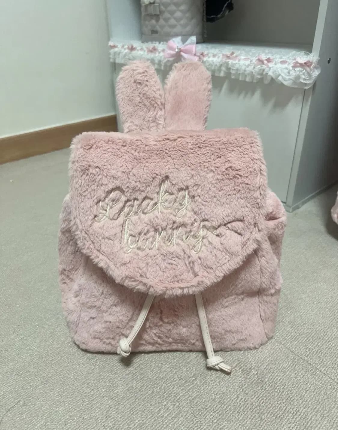 리즈리사 우사기 토끼 백팩 대장템 빈티지 상품이미지2