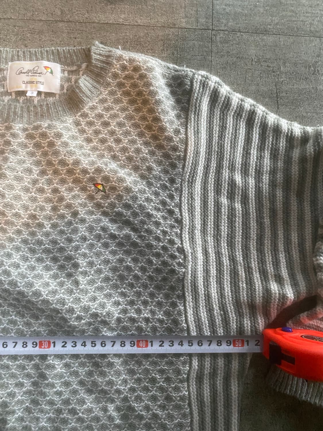 일본빈티지 Arnoldpalmer 올드스쿨아메카지 니트스웨터 상품이미지2