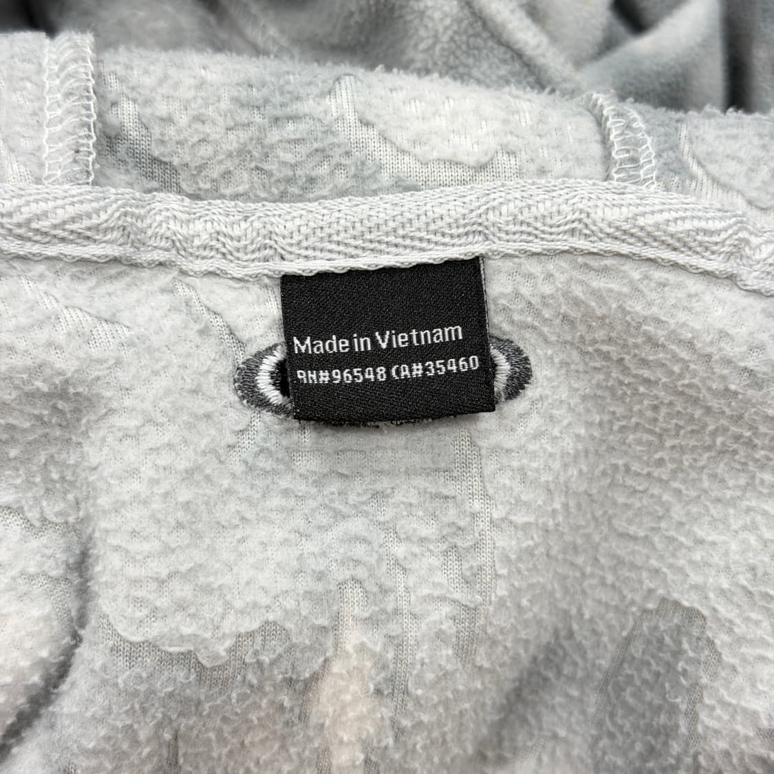 오클리 빈티지 스노우 카모 패턴 플리스 후드집업 자켓 M 상품이미지3