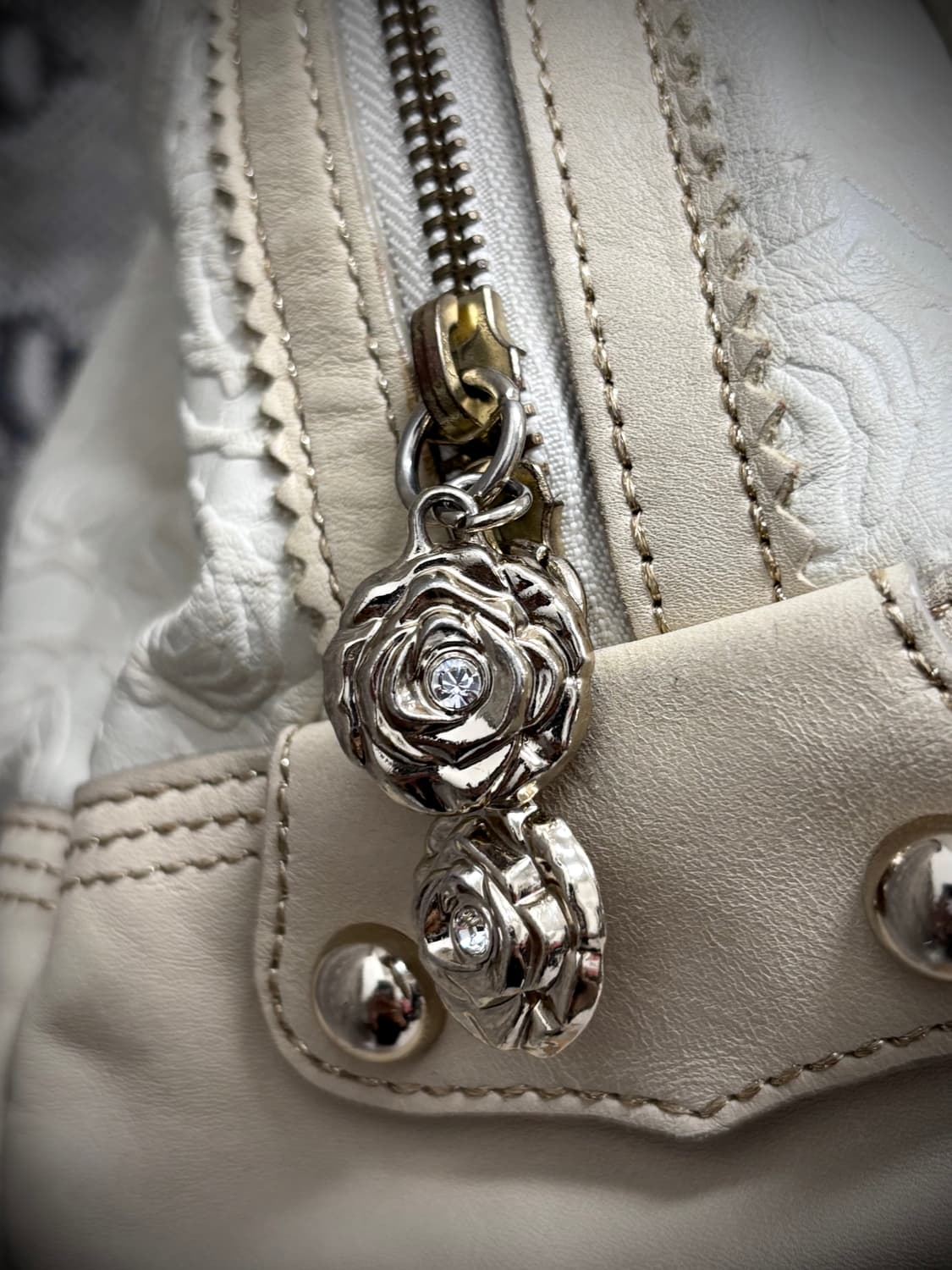 [ANNA SUI Pinterest] Flowers Pattern Whi 상품이미지7