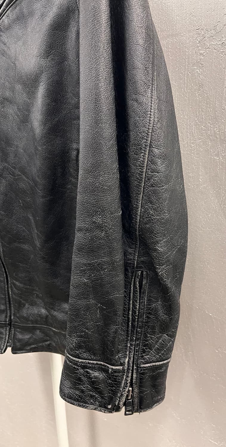 리바이스 레드탭 라이더 가죽 자켓 블랙 M(95) 상품이미지3