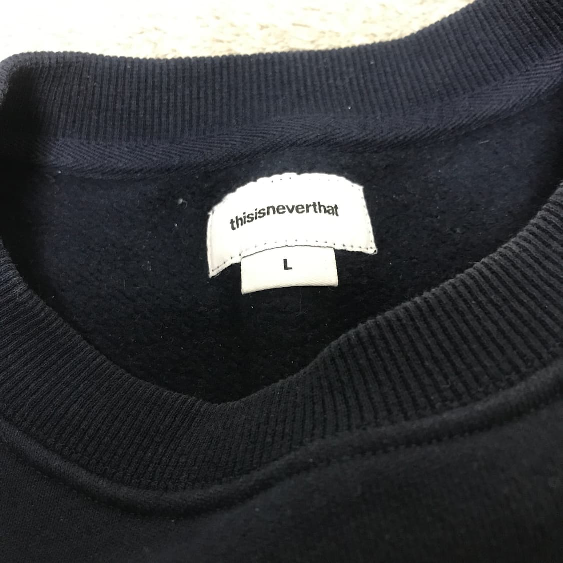 thisisneverthat 디네댓 맨투맨 L사이즈 상품이미지3