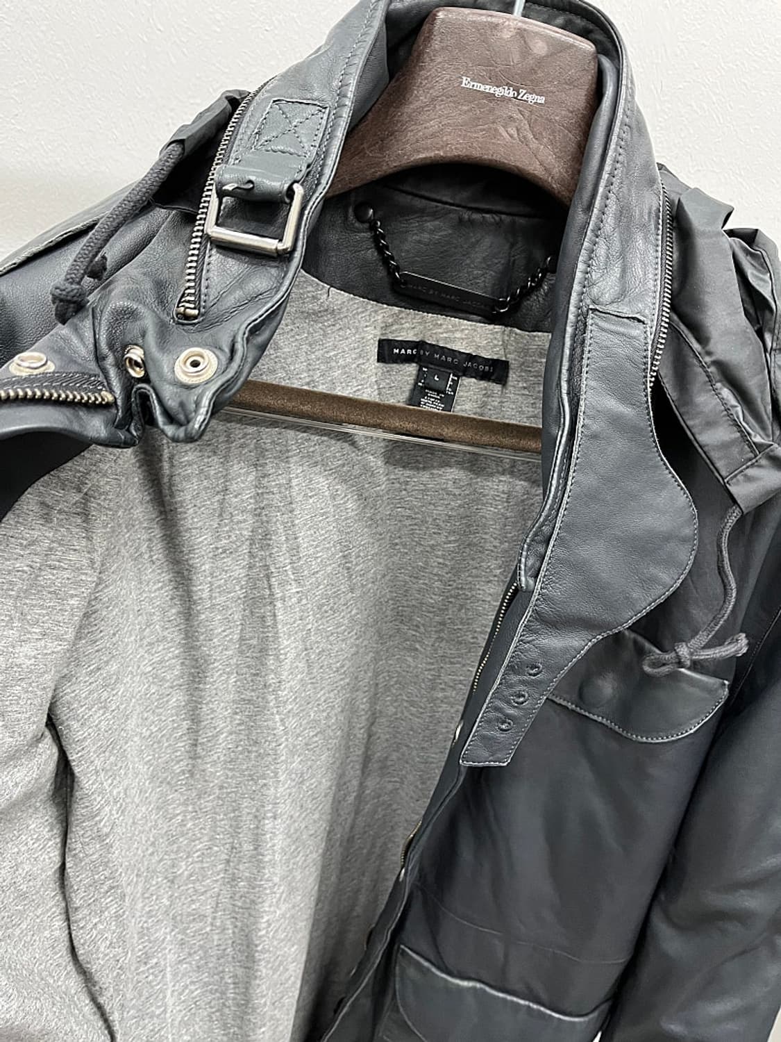 100-105) 마크제이콥스 레더 사파리자켓 상품이미지8