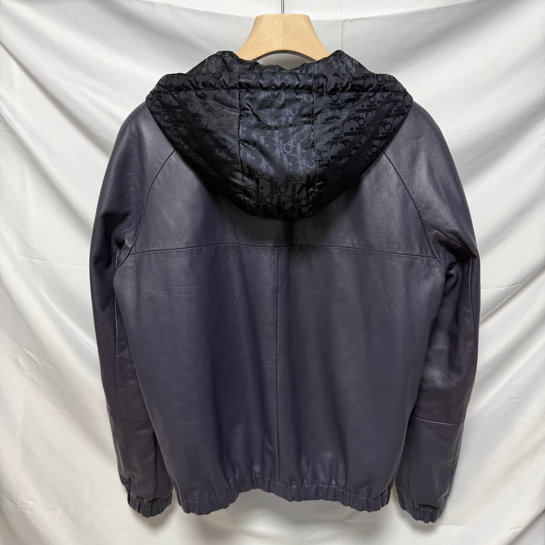 [S+급/48] 디올 오블리크 리버서블 블루종 후드 자켓 상품이미지8