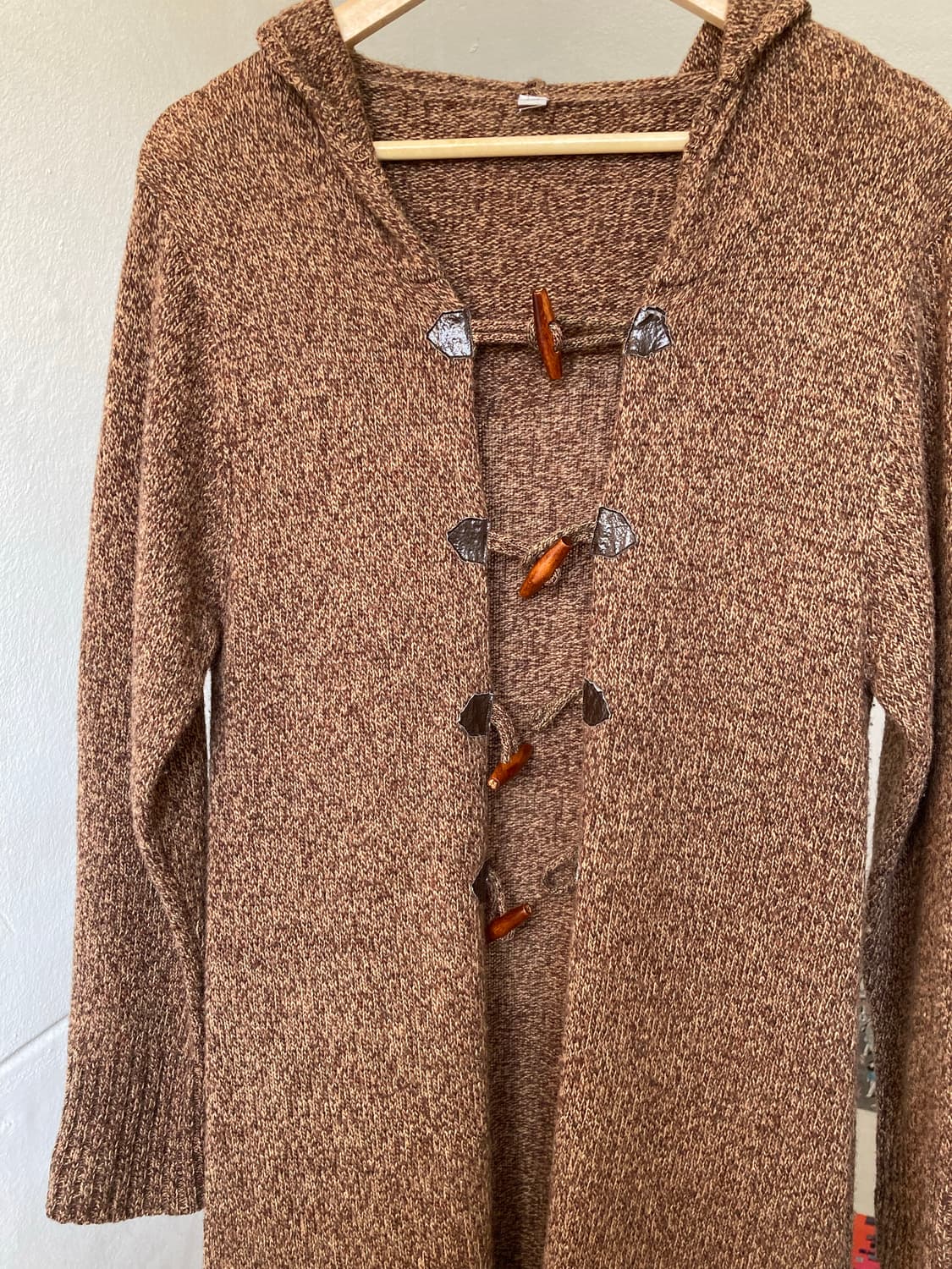 울 떡볶이 롱 니트 가디건 상품이미지2