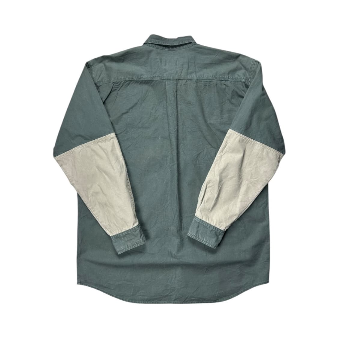 L) 카벨라스 그린 투톤 패치워크 셔츠 TS-046 상품이미지3
