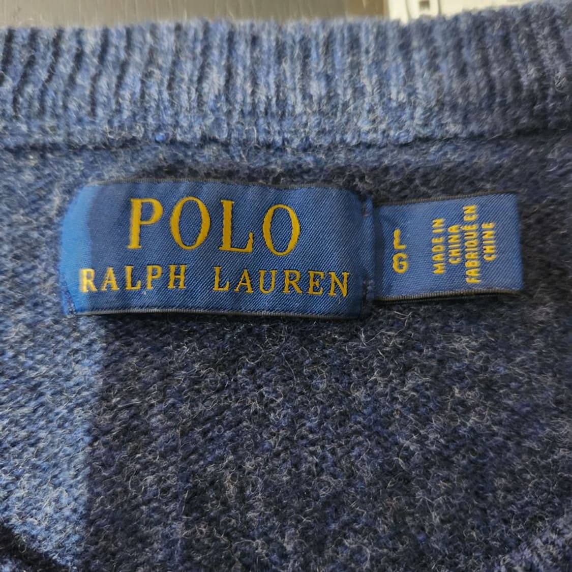[남L]폴로랄프로렌 울 라운드 니트[Y61-150] 상품이미지7