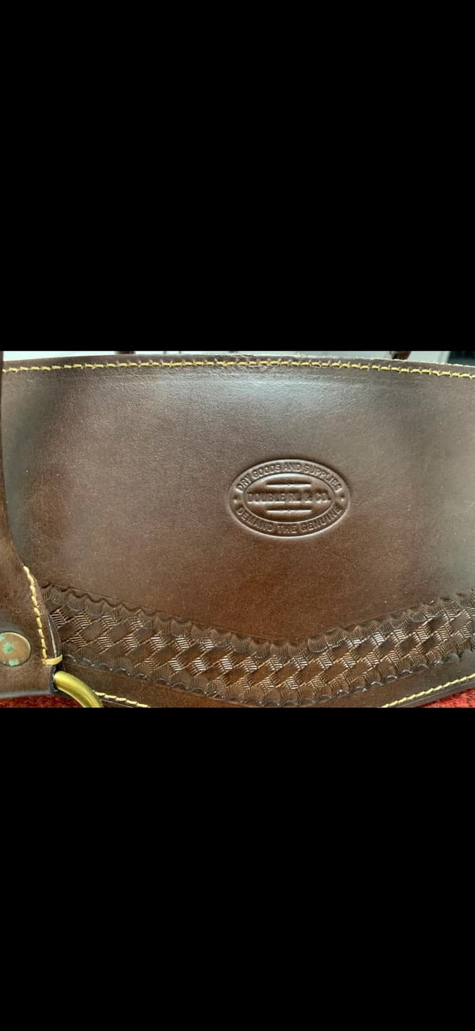 새제품 RRL Handwoven Pecos Leather더플백 가방 상품이미지5