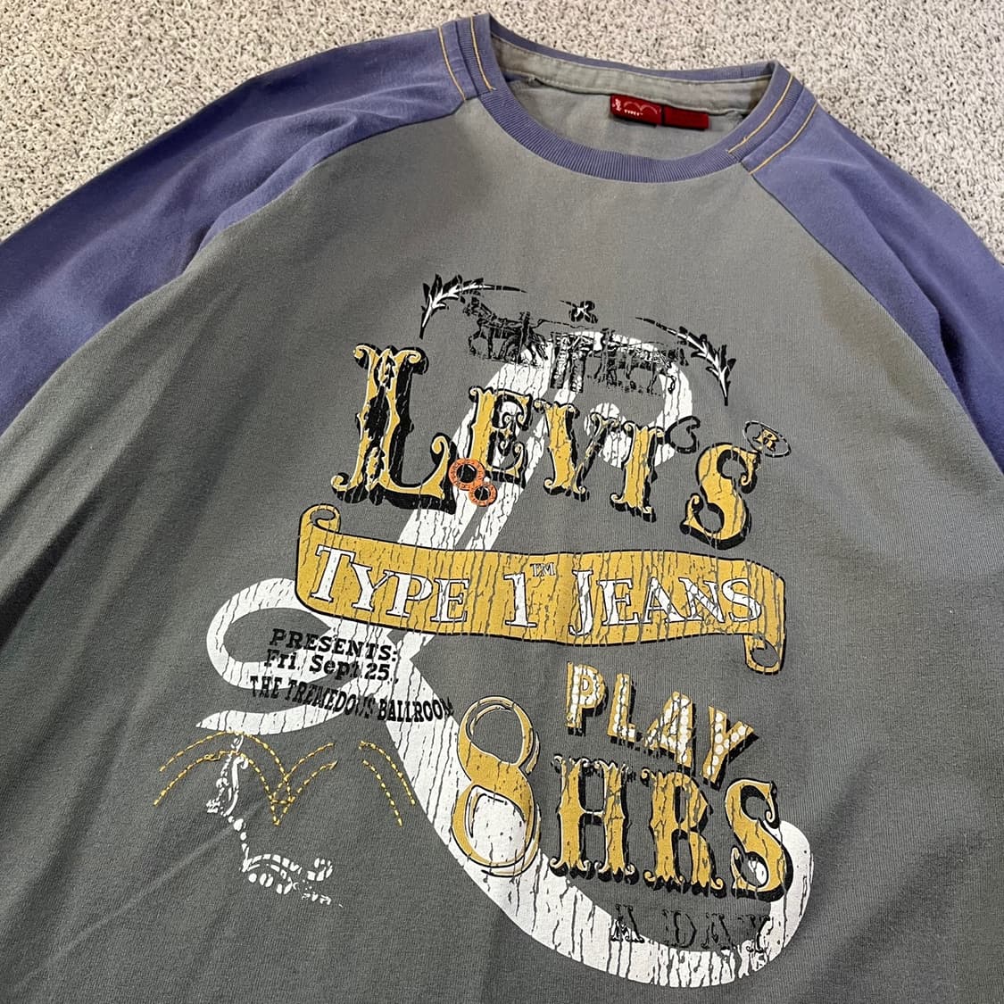 리바이스 빅로고 나그랑 롱슬리브 상품이미지2