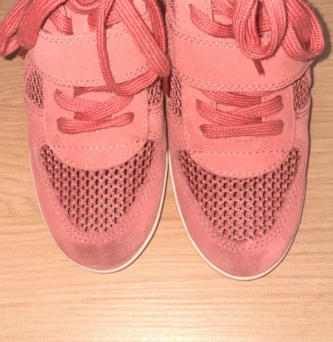 아쉬 웨지 하이탑 스니커즈 핑크  상품이미지2