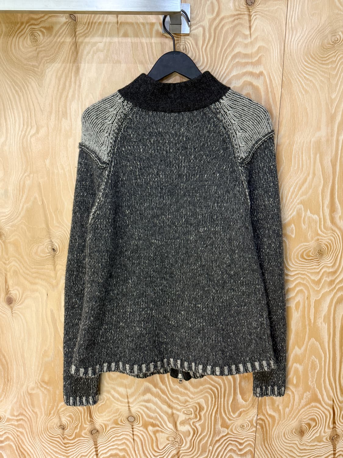 아르마니익스체인지 울 니트집업 상품이미지4