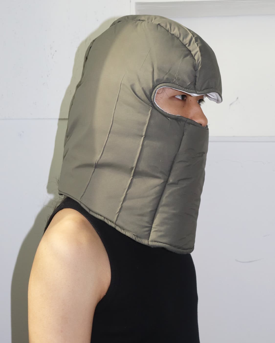 로스앤젤레스 어패럴 이지 시즌9 샘플 푸퍼 마스크 카키 상품이미지2