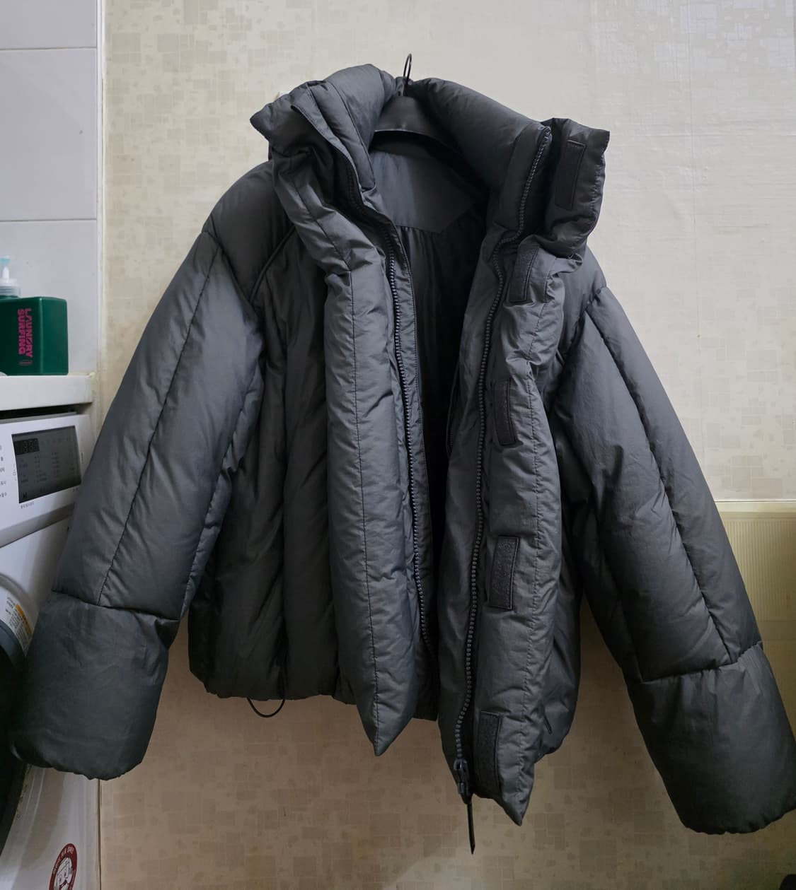 24FW 준지 209 세로자수 히든후드 다운점퍼 50 상품이미지2