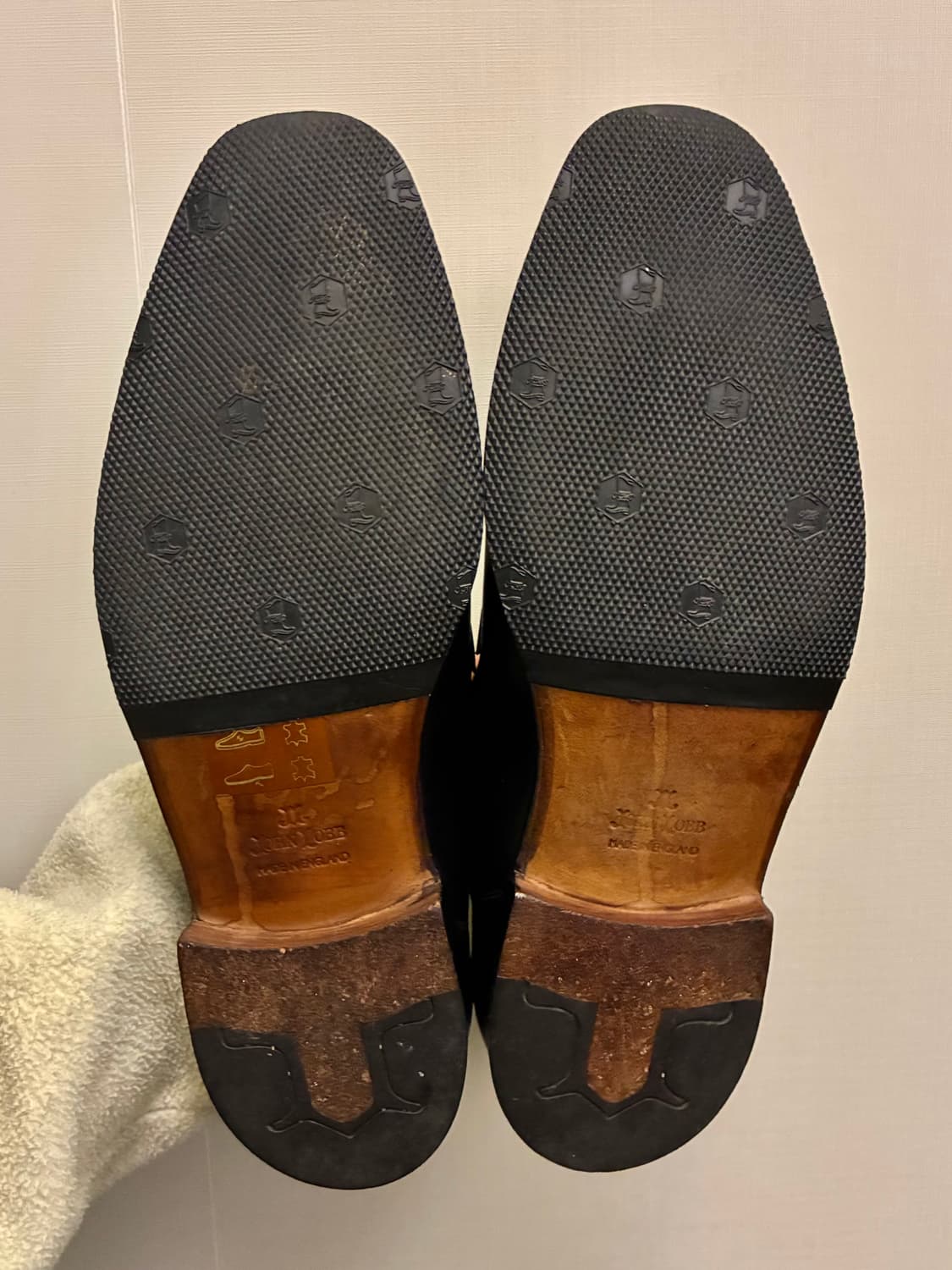 (7.5E)JOHN LOBB 존롭 도체스터 카프스킨 레더 로퍼 구두 상품이미지9