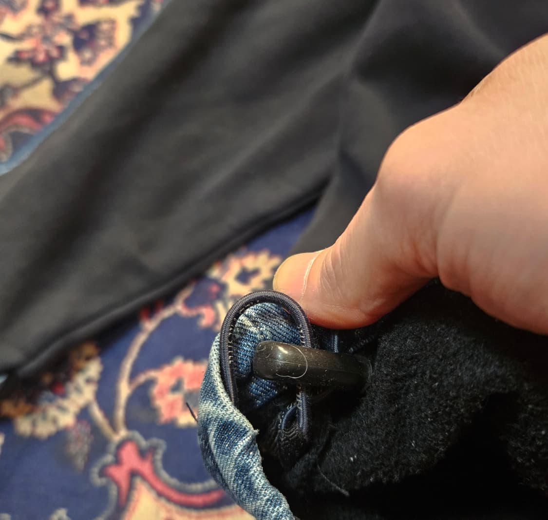 엠엘비(MLB) 필라델피아 필리스 데님 블럭 기모 후드 하프집업 상품이미지6