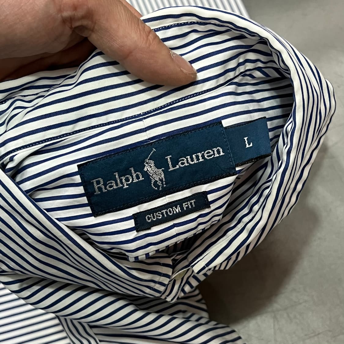  폴로랄프로렌 스트라이프 하프 셔츠 y16311 상품이미지5