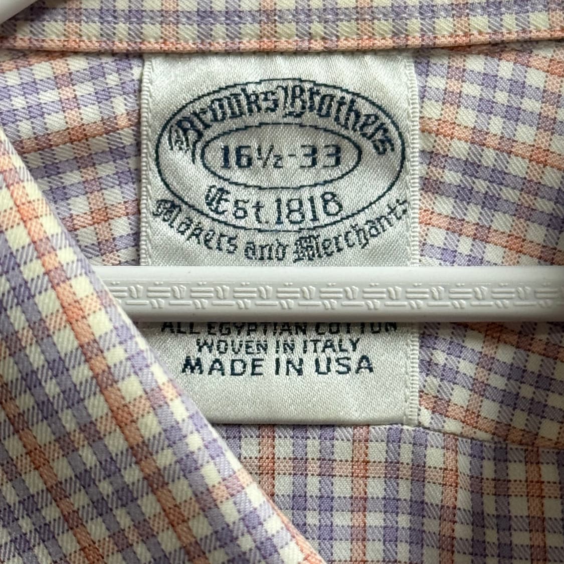 브룩스브라더스 Made usa 코튼 셔츠 16 1/2 상품이미지2