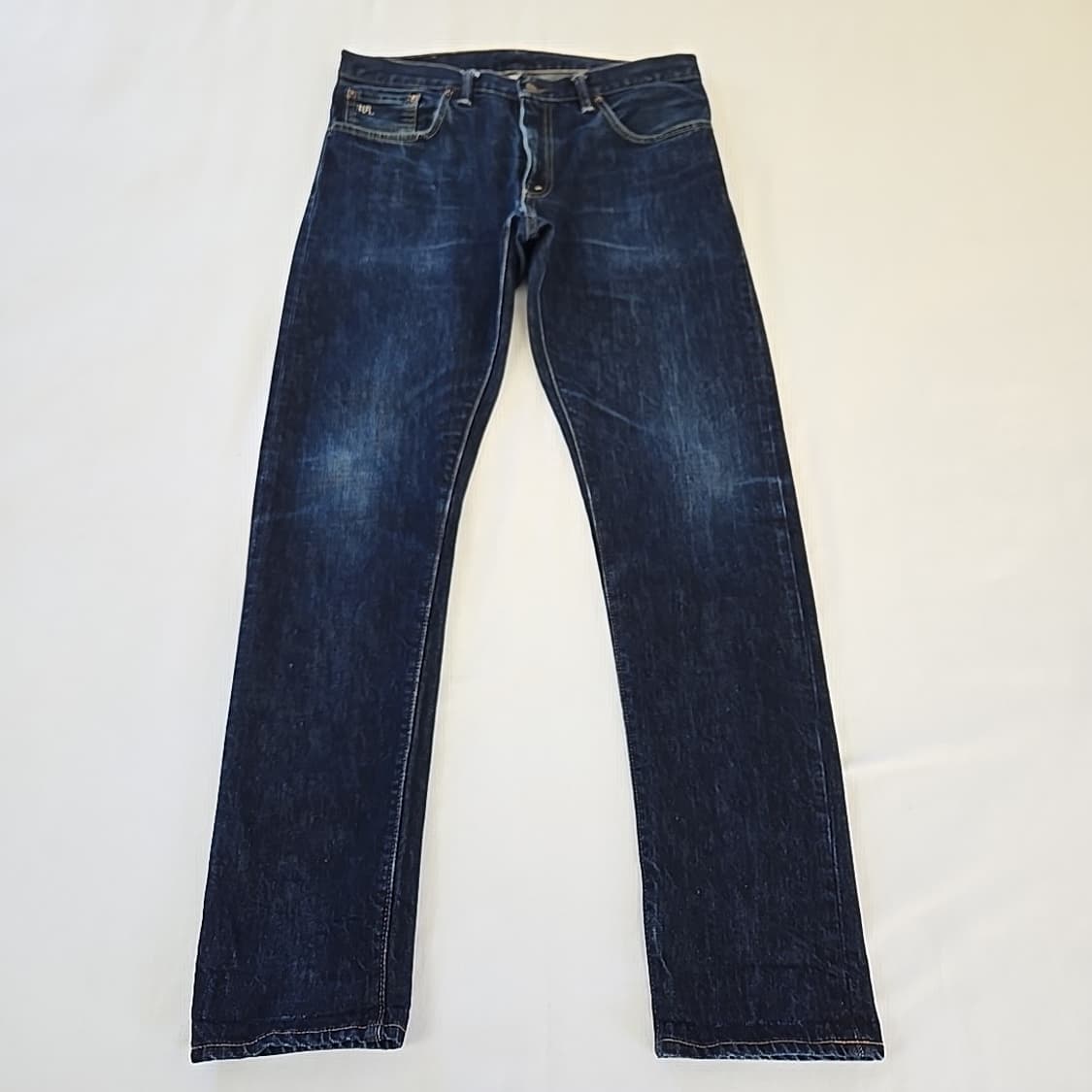 90s RRL 더블알엘 슬림 내로우 셀비지 데님 진 인디고 상품이미지5