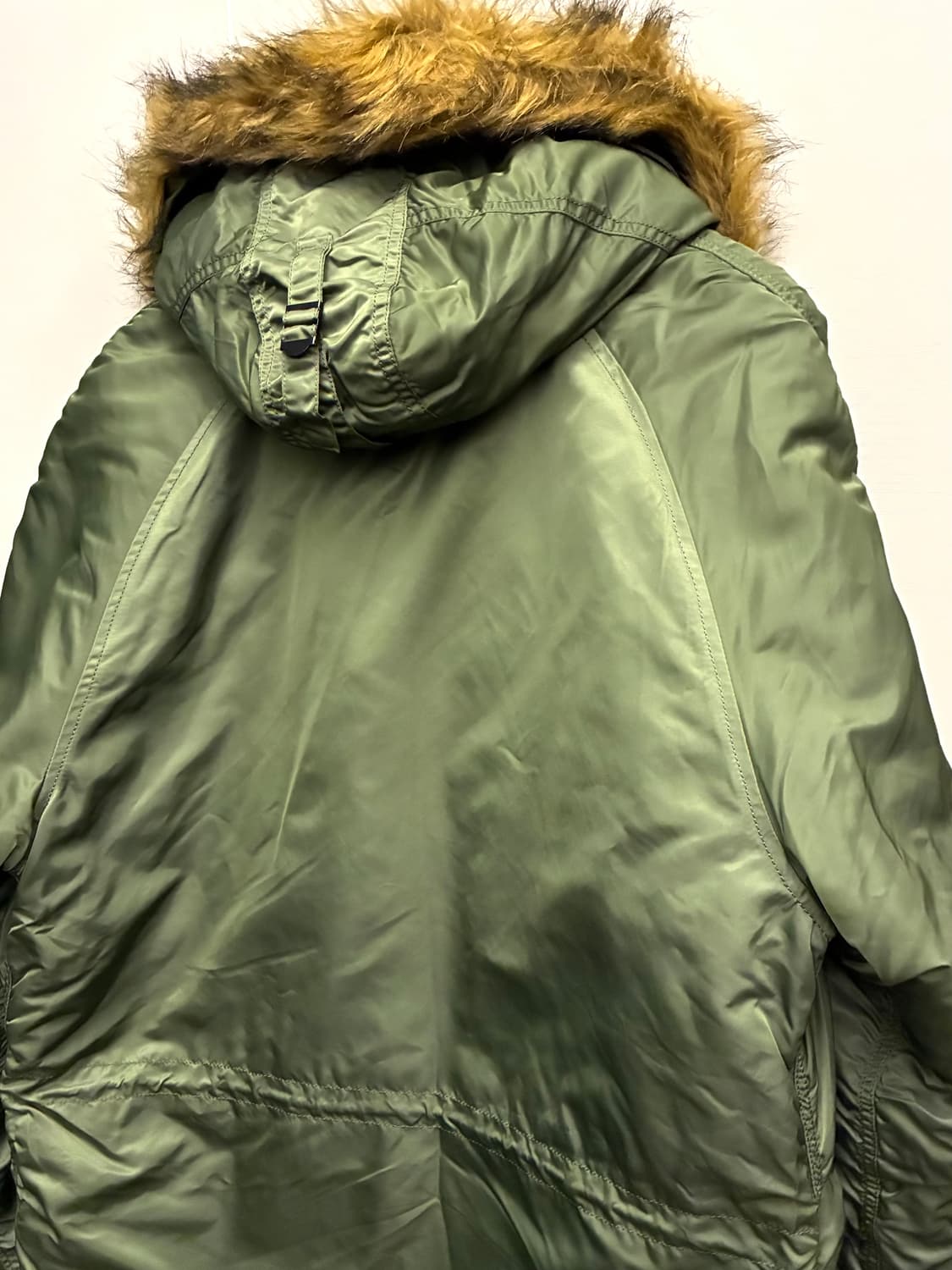 (XL)ALPHA 알파인더스트리 N3B 밀리터리 콜드파카 세이지그린 상품이미지7