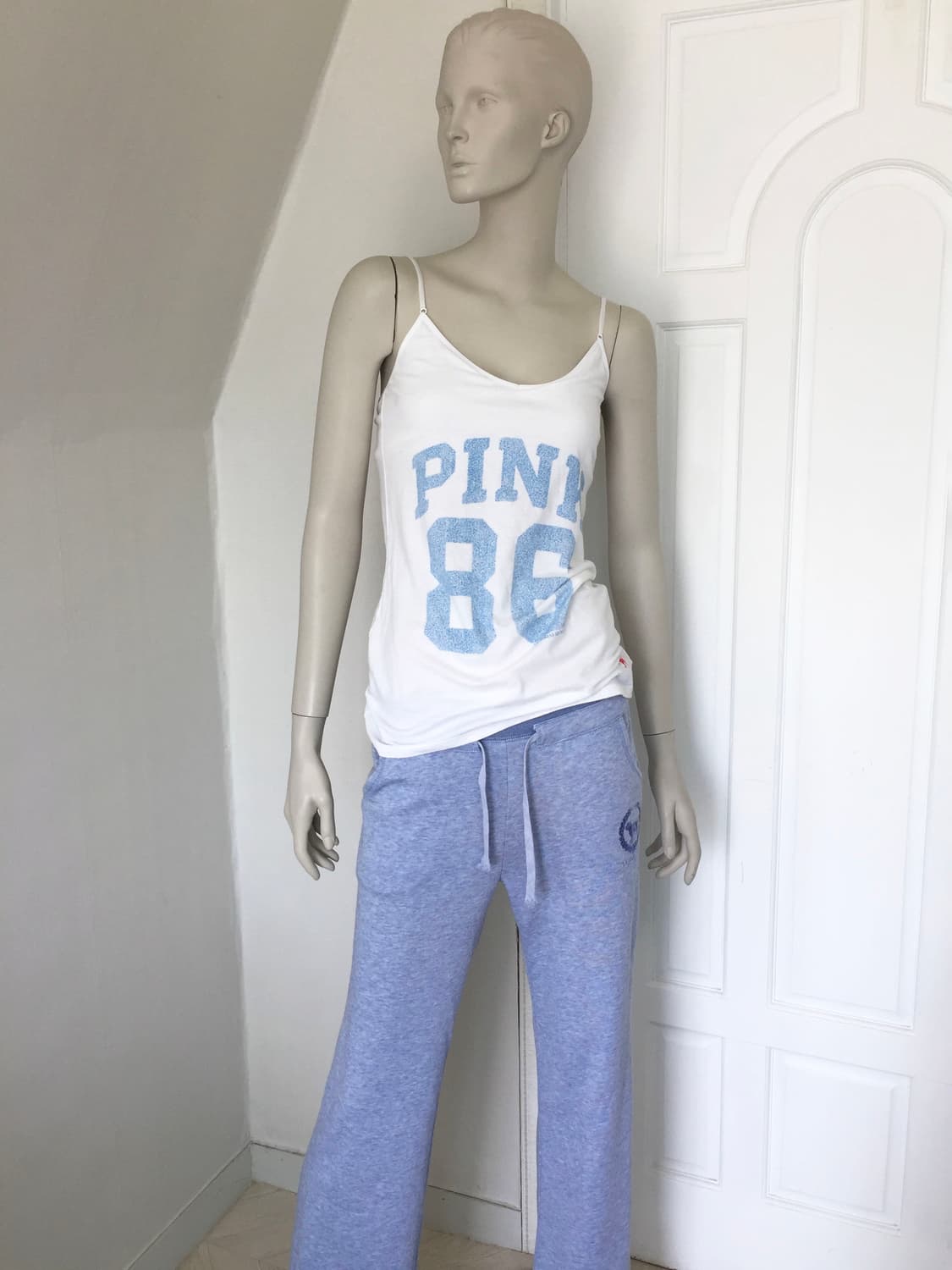 PINK Number Whit Blue Tank  상품이미지2