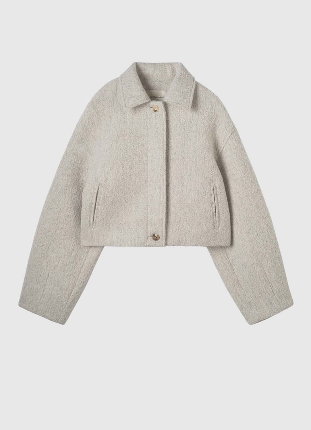 [LFM] 부클 크롭 울코트 (정가43만원 / 럭스핑거마르쉐) *사이즈: 상품이미지2