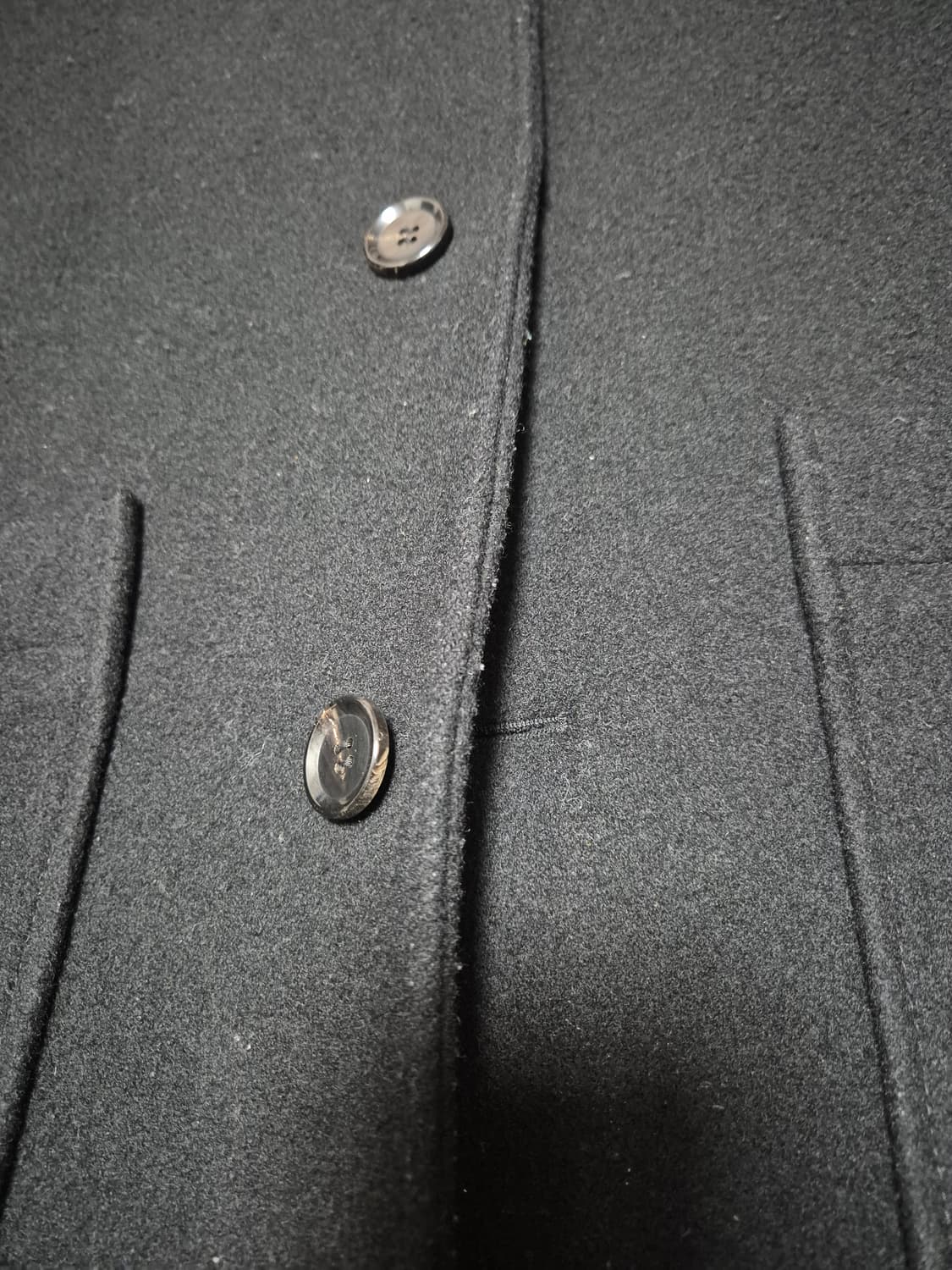 스테디에브리웨어 울 하프코트 1사이즈 판매 상품이미지3