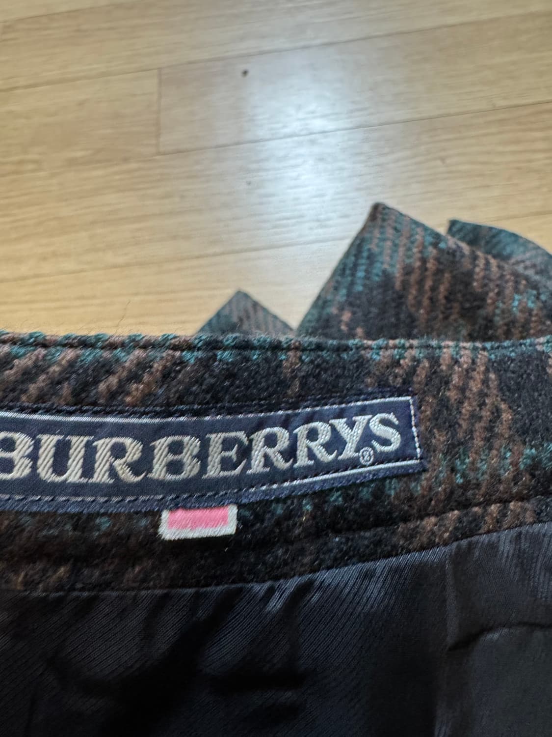 빈티지 버버리 자켓 스커트 셋업 상품이미지8