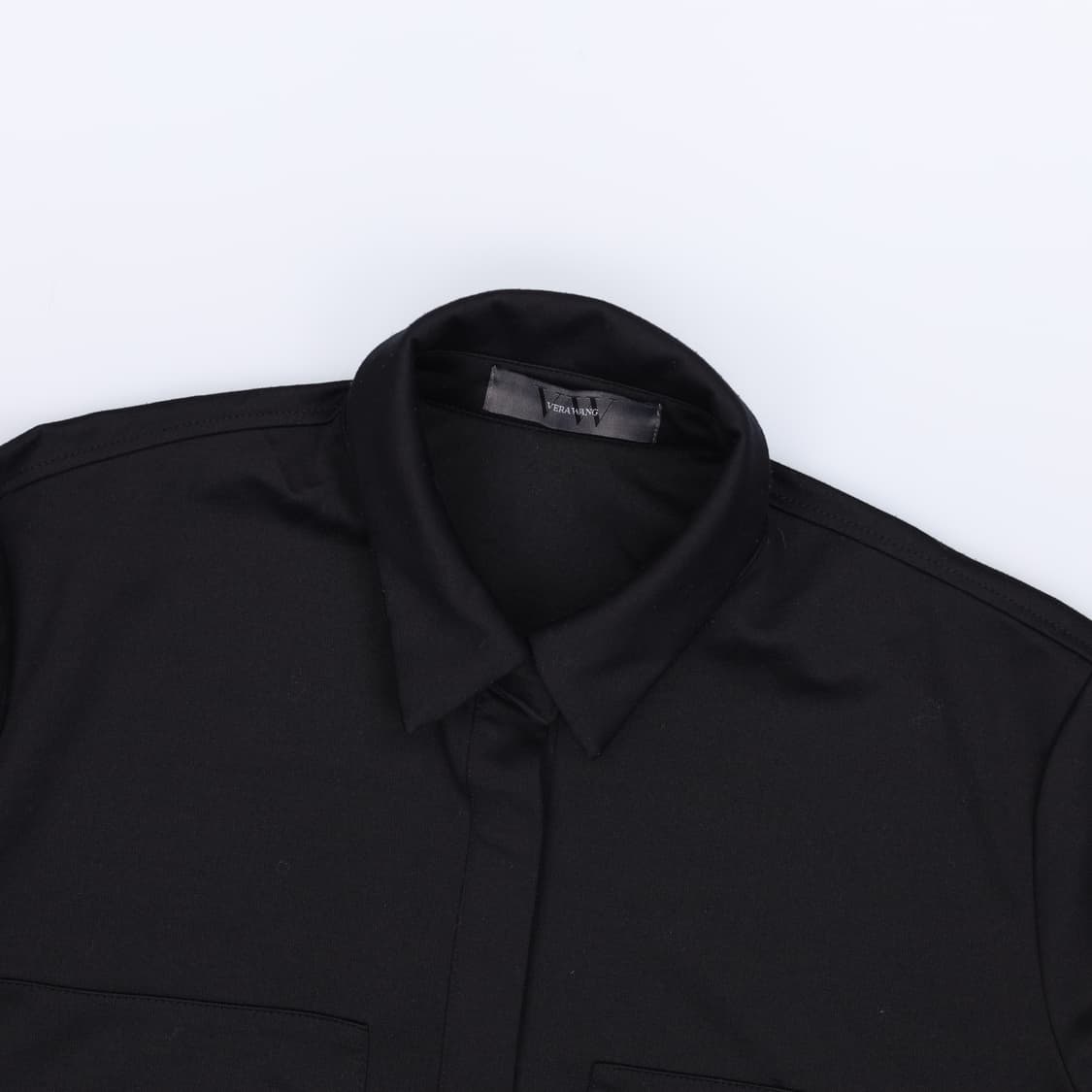 [94-100-165] 베라왕 여성 오버핏 폴리 셔츠 1211H1 상품이미지3