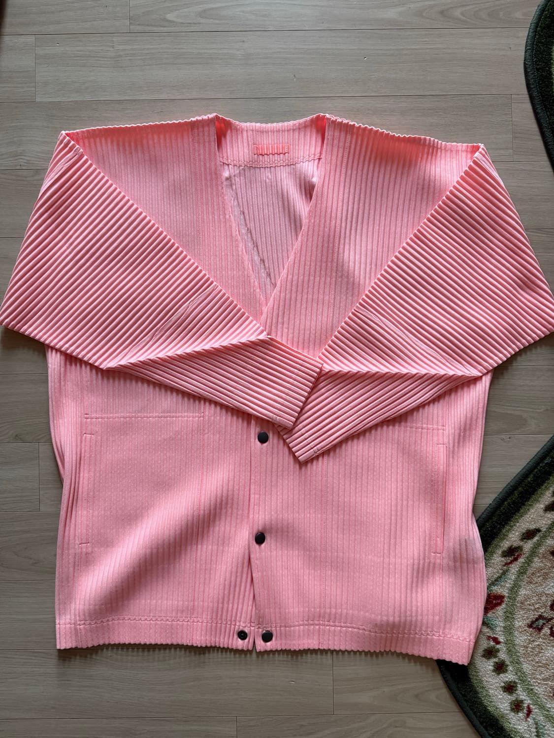 옴므플리세 베이직 가디건 상품이미지1