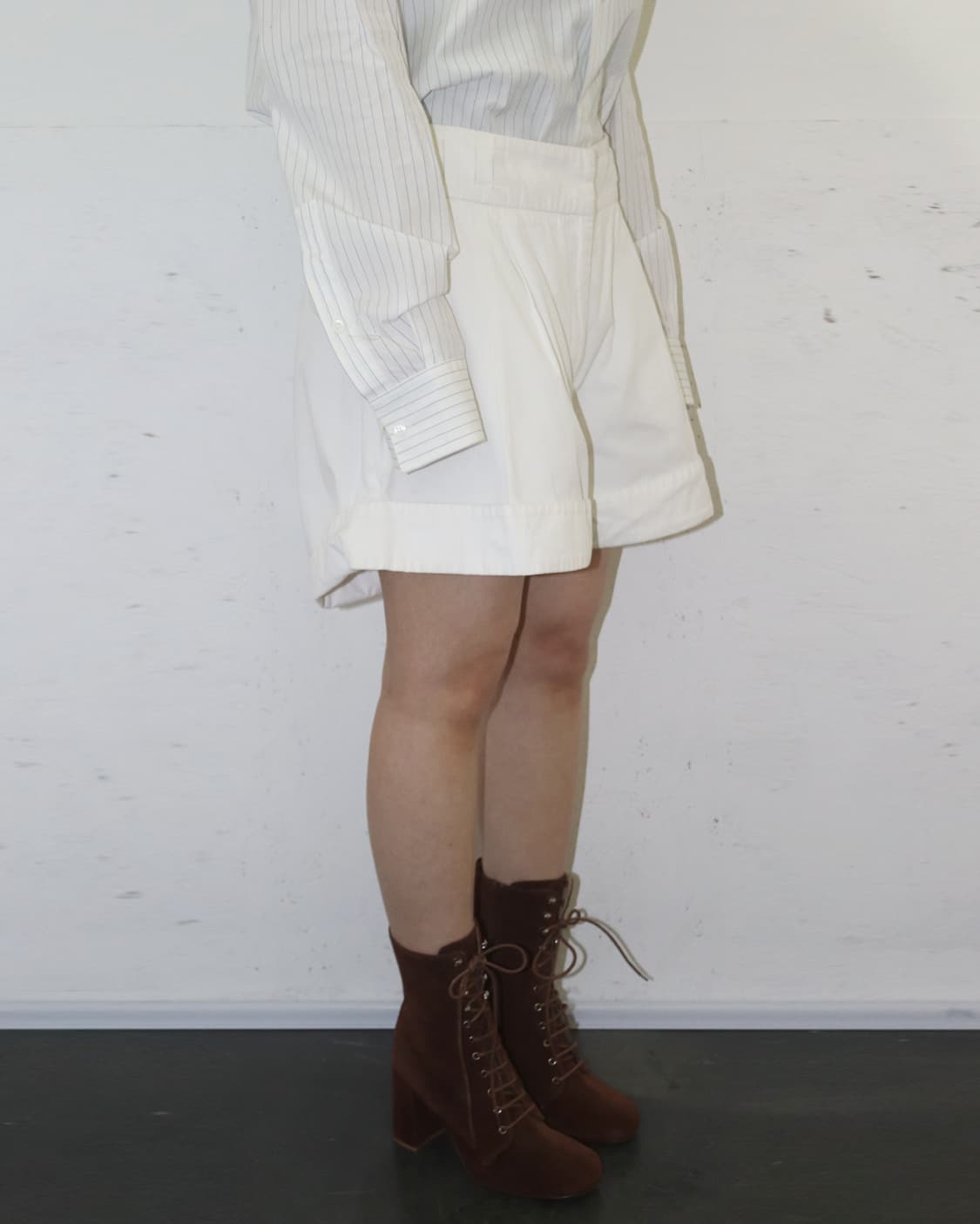 후세인 샬라얀 투턱 폴디드 쇼츠 상품이미지2